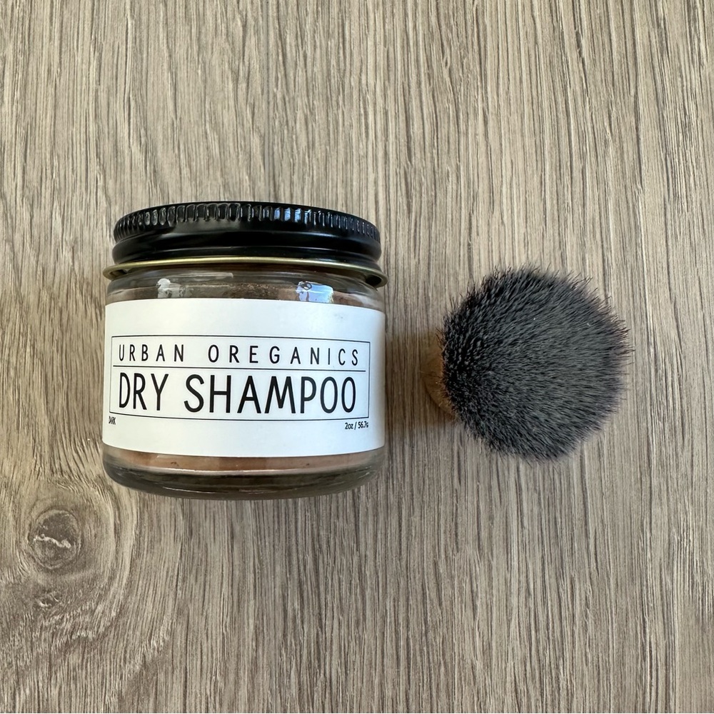 🆕 Eco Friendly, Vegan, Cruelty-Free Handmade Powder Dry Shampoo for Brunettes